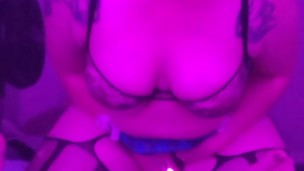 Karma Cream SQUIRTS multiple times Toying Her WET MILF PUSSY