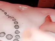Pregnant dildo play