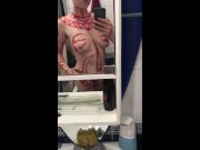 Rio carnival Brazilian amateur having fun and playing in the shower after party on cell phone camera 1/16