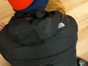 Heather Kane gets Fan Request to Blow Cum Load All over Her Back 7/16