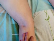 Busty roommate in pink panties craves hot sex in public - LuxuryOrgasm 13/16