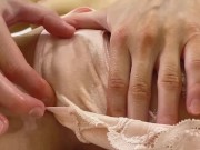 Cream is not stopping flowing out of my pussy while I rub it. Extremely wet pussy and soaked panties 12/16