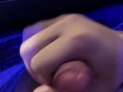 Cumming and moaning for a cute gamer girl. 