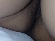 Indian Girl using vibrator at home alone..Hindi audio loud moaning 9/16