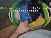 Huge load from Aaron Skeetman 12/16