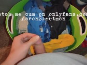 Huge load from Aaron Skeetman 16/16