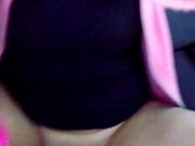 Mostrei minha bucetinha gostosa para o Uber, ele ficou louco para colocar a mão na minha bucetinha 10/16