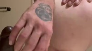 I creamed in my bbc dildo 