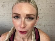POV JOI Face Fetish FaceTime Call With Trainer Cum Countdown Roleplay - Remi Reagan 1/16