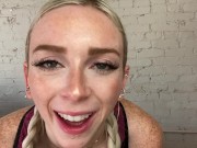 POV JOI Face Fetish FaceTime Call With Trainer Cum Countdown Roleplay - Remi Reagan 12/16
