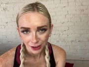 POV JOI Face Fetish FaceTime Call With Trainer Cum Countdown Roleplay - Remi Reagan 16/16