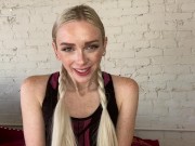 POV JOI Face Fetish FaceTime Call With Trainer Cum Countdown Roleplay - Remi Reagan 2/16
