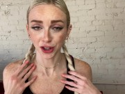 POV JOI Face Fetish FaceTime Call With Trainer Cum Countdown Roleplay - Remi Reagan 5/16