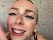 POV JOI Face Fetish FaceTime Call With Trainer Cum Countdown Roleplay - Remi Reagan 7/16