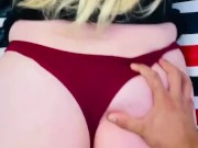 I came on my step-sisters ass 1/16