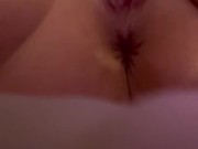 Hubby at work, bull at work, so Ms. Parker gets her bbc  fix herself. Self Satisfaction 14/16