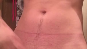 Muscle cums fast
