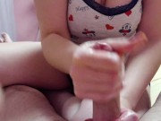 POV Oil Speed Handjob Head Play 4/16