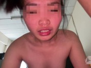 Cumming in my girlfriends tight pussy (Full & Uncen in Fansly @BbwThaixxx) 9/16