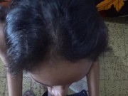 POV BIG TITS sloppy blowjob and huge facial for starting day 10/16