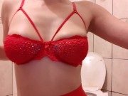 Piss Fetish, BIG OILED TITS, BIG ASS, Female Pee Hole Close Up, WET PUSSY 1/16