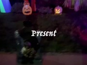 A Granny's Halloween Dildo Diddling 1/16