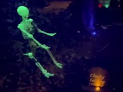 A Granny's Halloween Dildo Diddling 14/16