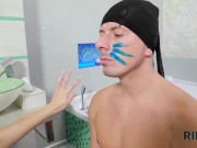 RIM4K. Handsome guy's boner invades girl's wet pussy after asslicking 6/16