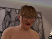 Big booty MILF sucks hard cock