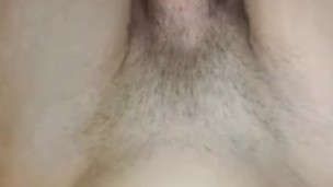 18 Year old Big white bouncing cock