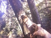 Suck and Fuck in the woods Maze Fields bends over Cum on ass slow mo 7/16