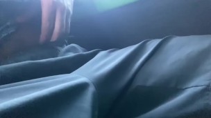 4K 60 FPS Risqué Testicles Exhibitionism With Masturbation at Panama Beach