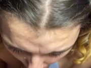 Stepsis Gagging to Tears Deepthroat Practice 9/16