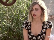 Ersties: Amateur Girl Plays With Her Pussy Outside 13/16