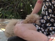 Ersties: Amateur Girl Plays With Her Pussy Outside 2/16