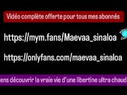 Maevaa Sinaloa - il me baise sans capote aux îles Lavezzi en Corse devant des voyeurs - Creampie 16/16
