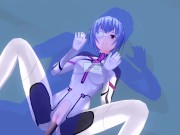 無修正アニメ　エヴァ　綾波レイ　初体験　出し　高解像度版（サービス） 9/16