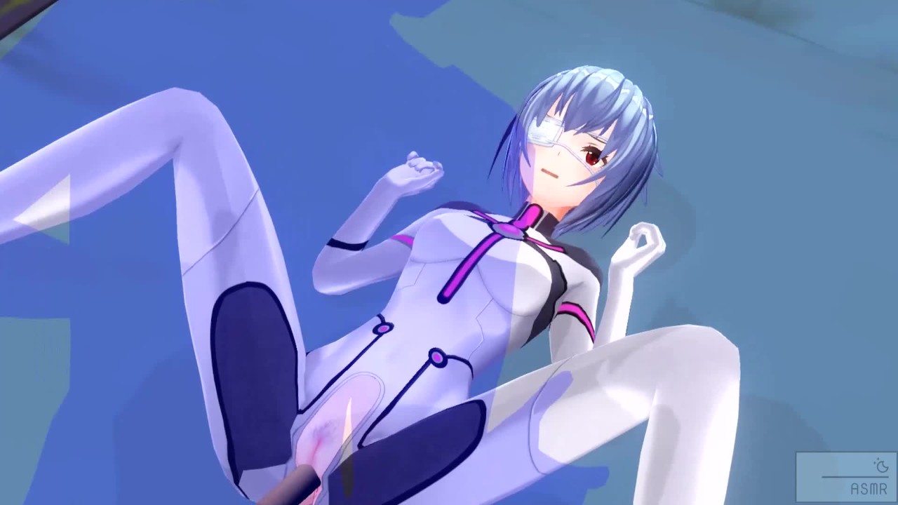 Uncensored Japanese hentai anime Evangelion Rei Ayanami ...