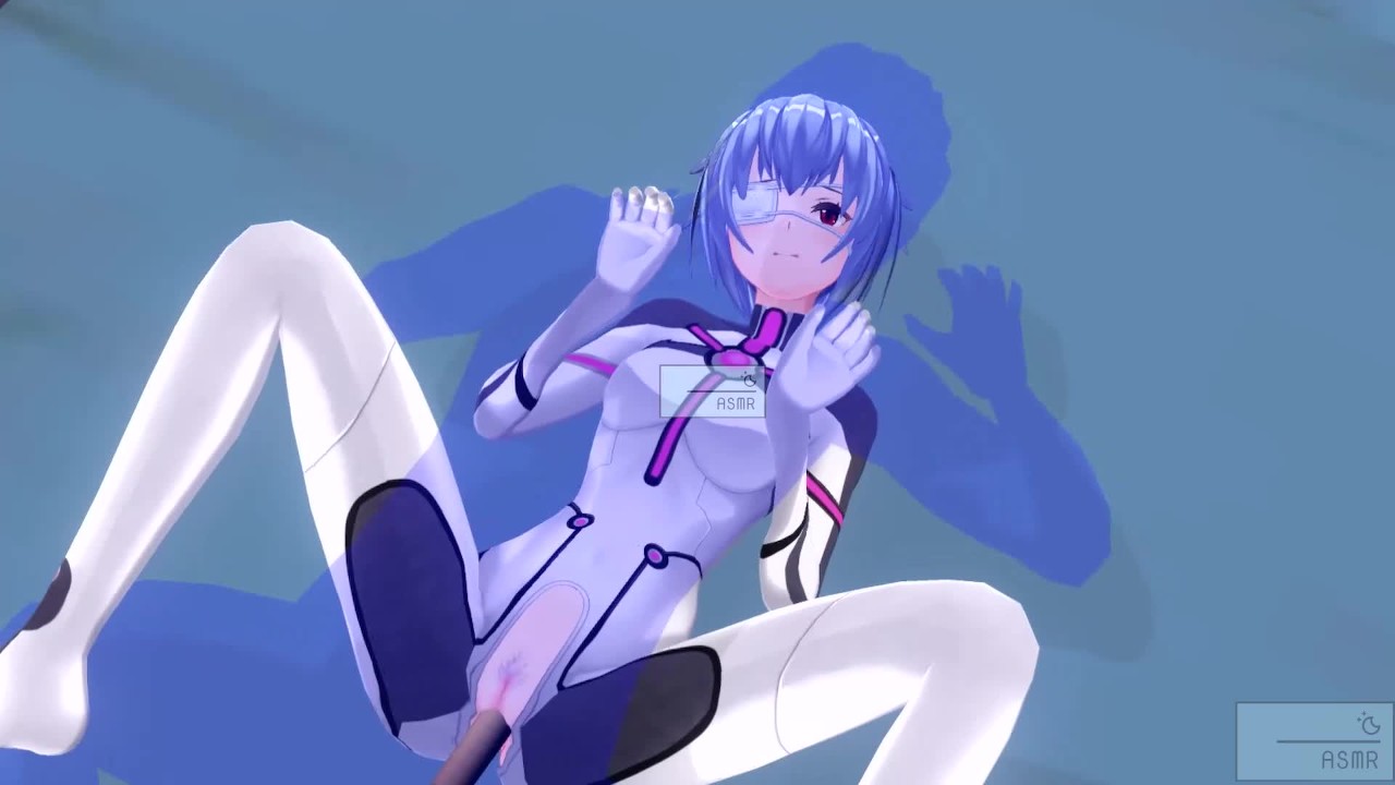 Uncensored Japanese hentai anime Evangelion Rei Ayanami ...