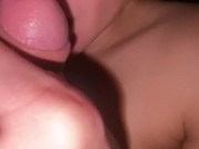 Cum on big tits to his young stepmom 15/16