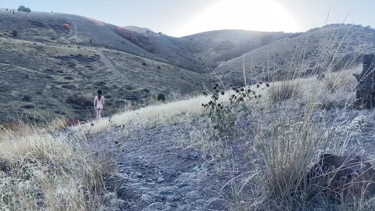 nudist guy walks into the woods naked and masturbates - RedTube