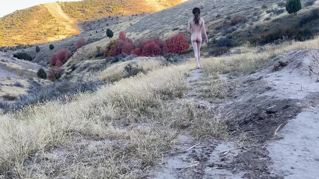 nudist guy walks into the woods naked and masturbates - RedTube