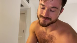 Caught cheating tired and fart burp domination