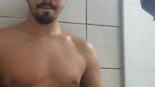 Pissing over myself for pornhub - latin exhibicionist