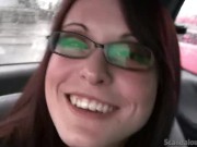 Nerd Brunette Dildo Solo 2/16