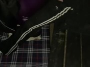 Slutty wife sucking strangers cock in the woods  1/16