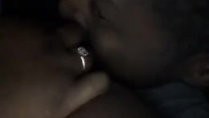 Late night pussy snack