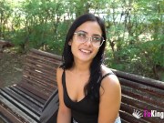 Amateur but very eager babe proves the necessary skills to become a porn model 2/16