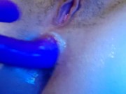 FUCKING HERSELF IN ASS WITH DILDO 14/16