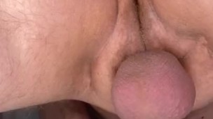 Masturbation with new toy